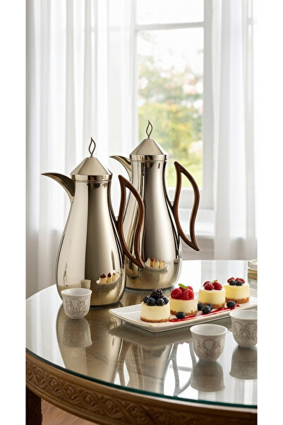 Generic 1-liter thermos set with a luxurious design