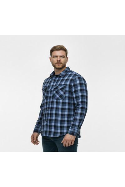 Lifeguard Πουκάμισο ξυλοκόπο σε μεγάλο μέγεθος