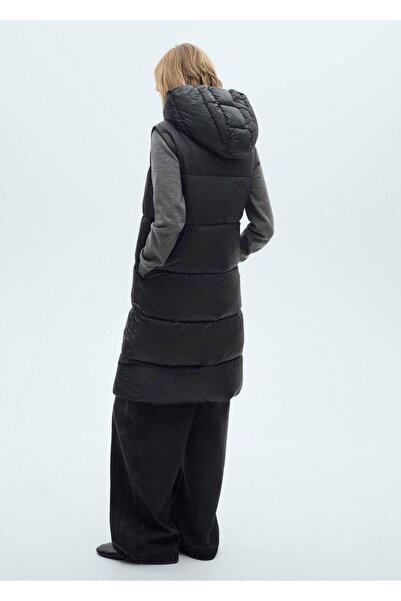 MANGO Woman Lange Steppweste