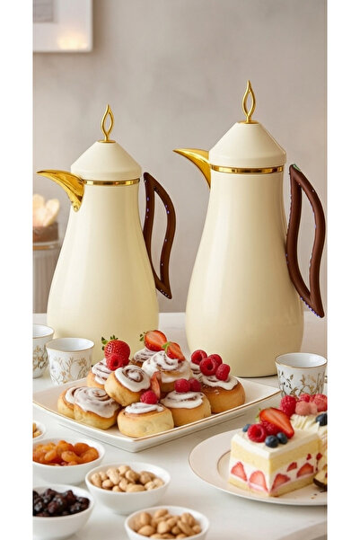 Generic 1-liter thermos set with a luxurious design