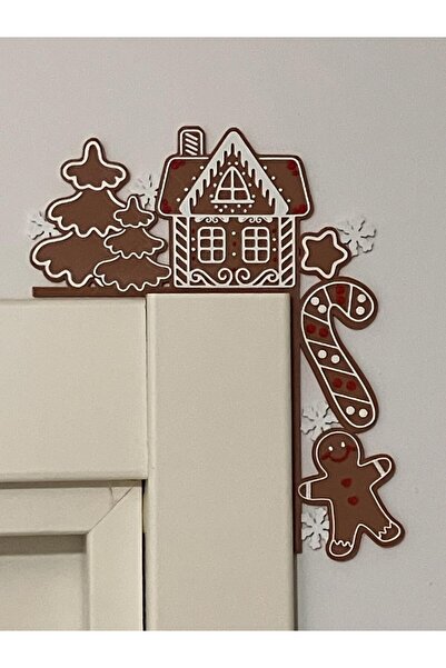 genomera زينة زاوية الباب بتصميم كوكي الزنجبيل (يرجى تحديد الزاوية اليمنى أو ...