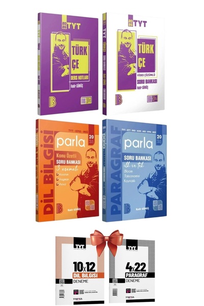 Benim Hocam Yayınları 2026 TYT Türkçe Ders Notları ve Soru Bankası -Parla Dil...