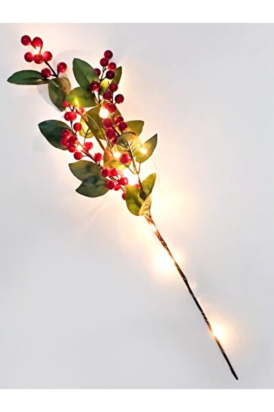 Yenigeldi Led Fairy Daylight + 1 Piece 3-Branch Leafy Kokina and Leafy Christ...