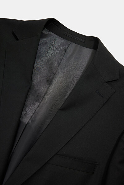 W Collection Black Buttoned Suit