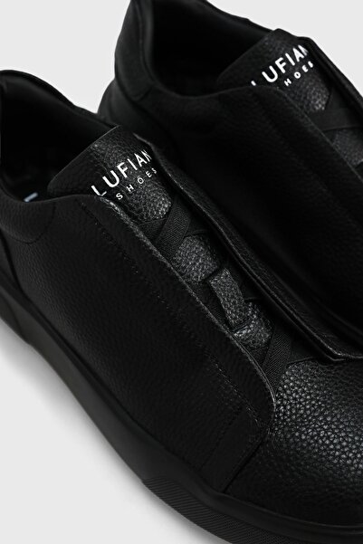 Lufian 112230257 Dante Sneaker Men's Leather Shoes Black