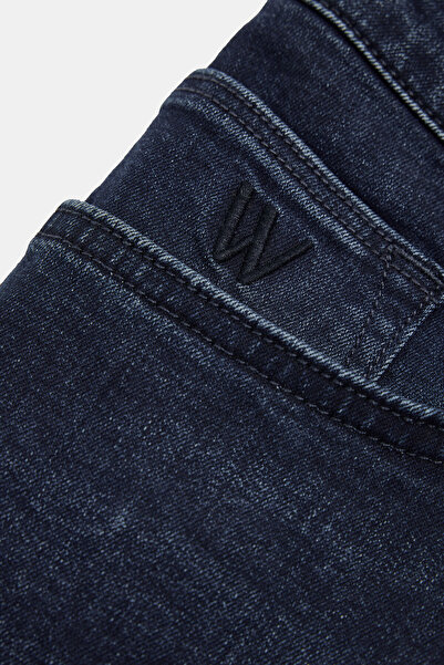 W Collection Slim Dark Blue Jean Pants