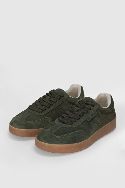 Kocamanlar Ayakkabı Lufian 122230028 Jessi Leather Unisex Sneaker Shoes Green