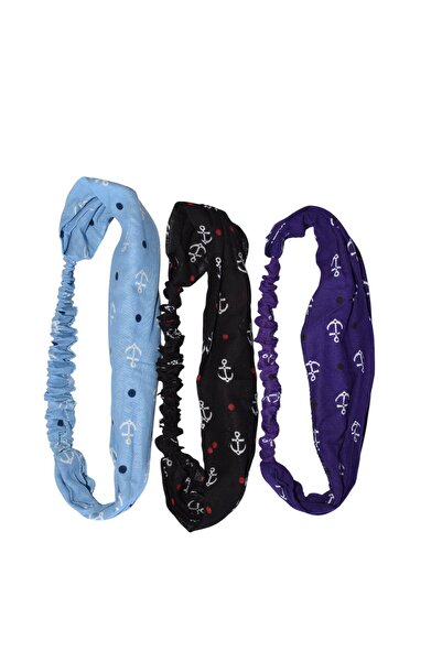 artıbir bodrum Set de 3 model de parașuta bandana cu elastic