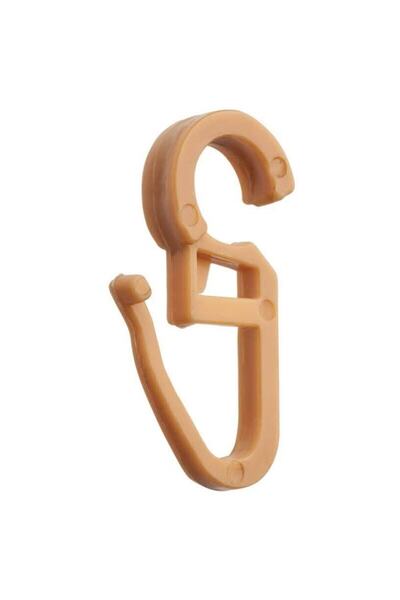 Tamiret Клипс за завеса в рустик стил, светлокафяв