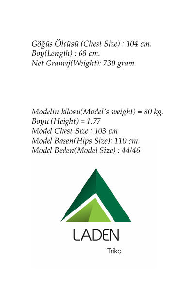 Laden Knitwear Women's Bearded Rope Brooch Thick Coat Winter Mother Cardigan