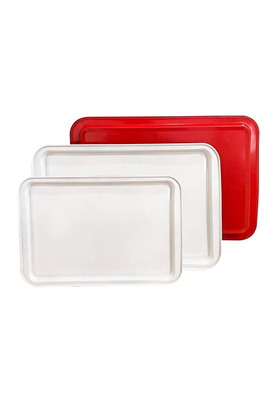 HIC طقم صينية خبز مكون من 3 قطع