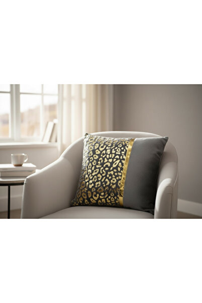 DECORA CASA HOME COLLECTİON Husă de pernă decorativă din puf moale de iepure ...