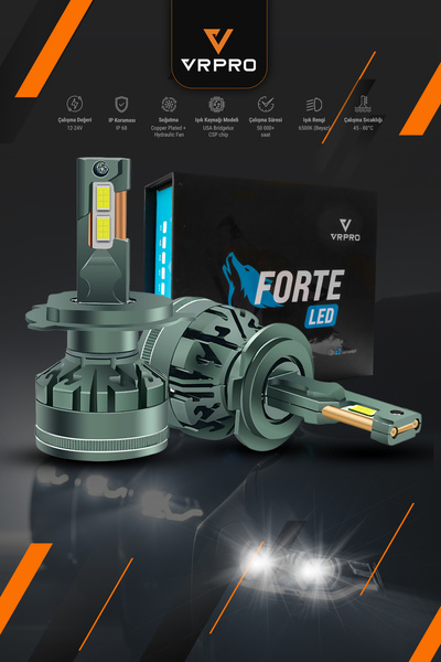 vr pro VRPRO FORTE LED FAR AMPULÜ-(H7)