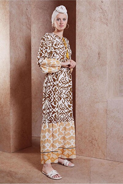 Alvina Φόρεμα με σχέδιο βισκόζης - Μοντέλο 44599