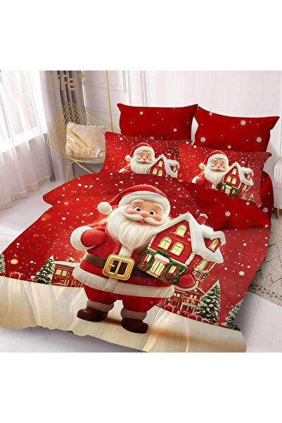 Patul Χριστουγεννιάτικα κλινοσκεπάσματα, από λεπτό βαμβάκι, διπλό κρεβάτι, 2 ...