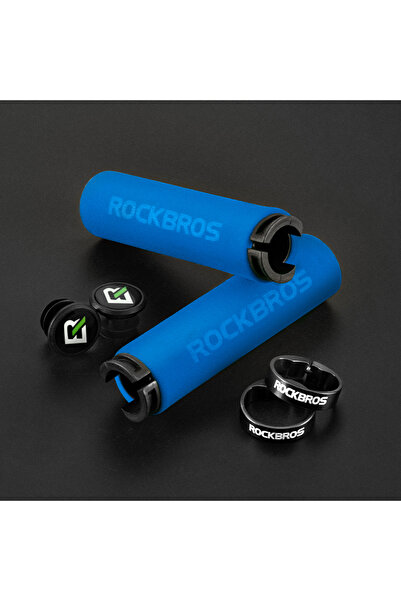 Choice مقابض ركوب الدراجات BT1001BLBK ROCKBROS المضادة للانزلاق والصدمات المص...