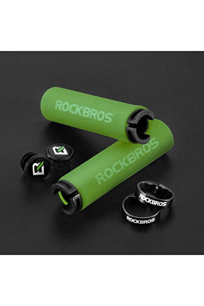 Choice مقابض دراجات ROCKBROS BT1001GNBK مضادة للانزلاق ومقاومة للصدمات مصنوعة...