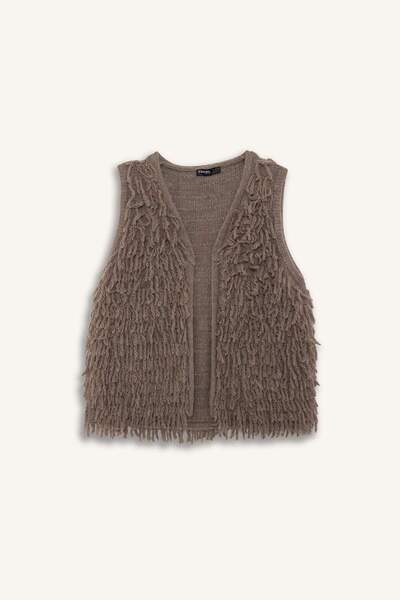 DeFacto Γιλέκο με λεπτομέρεια φούντας G3794AX25WN