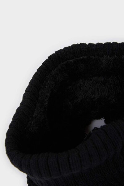 DeFacto Men's Artificial Wool Neck Collar C8275Ax24Wn