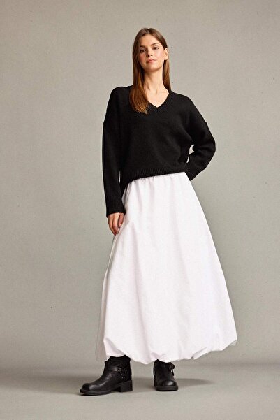 DeFacto Μάξι φούστα με ελαστική μέση F7906AX25SM