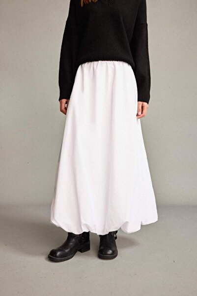 DeFacto Μάξι φούστα με ελαστική μέση F7906AX25SM