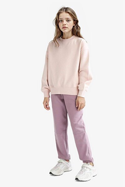 DeFacto Κοριτσίστικο Φούτερ Jogger με ελαστική μέση F0389A825AU