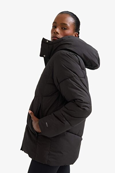 DeFacto DeFactoFit vodoodpudivá bunda s kapucí, fleecová podšívka na zip, voděodolná A1553AX23WN