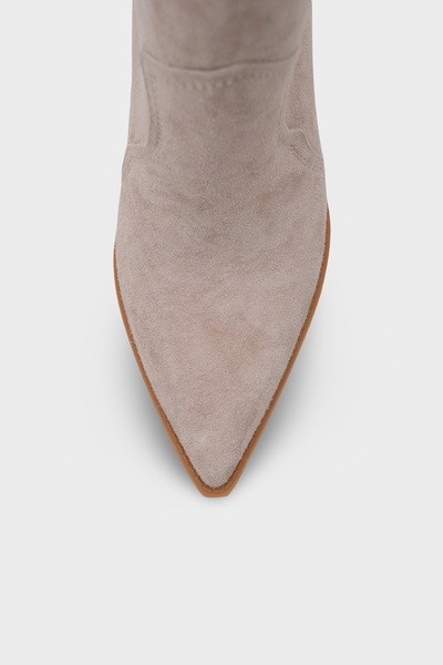 Capone Outfitters Γυναικείες μπότες καουμπόη από γνήσιο δέρμα με μυτερή μύτη Tiffani