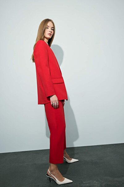 DeFacto Magas derekú cipzáras Crop nadrág - sárgarépa szabású, egyenes, vékony szárú C2466ax24au