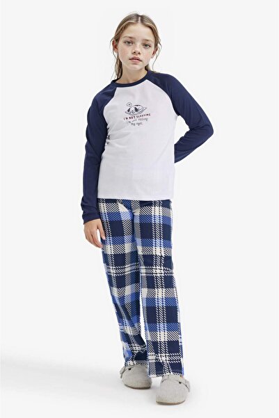 DeFacto Σετ πιτζάμες για κορίτσια Regular Fit 2 τεμαχίων F7288A825AU