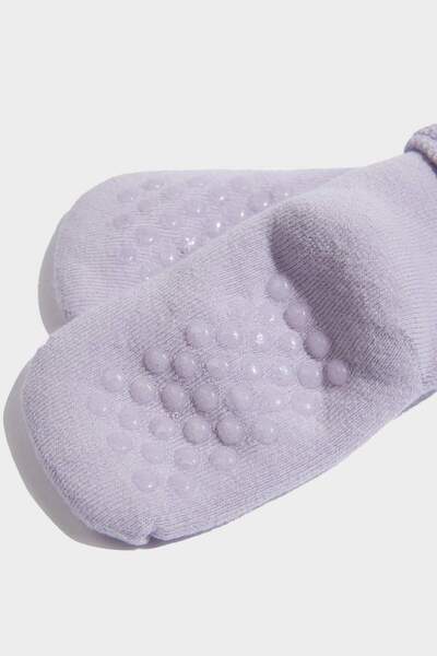 DeFacto Детски дълги памучни чорапи с неплъзгаща се подметка, 3 чифта, F6734A5NS