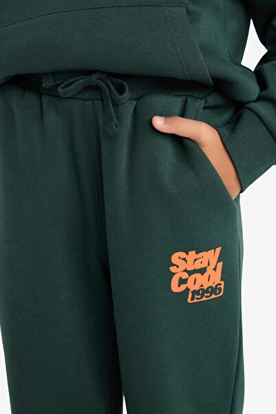 DeFacto Erkek Çocuk Beli Lastikli Baskılı Eşofman Altı E9441A825WN