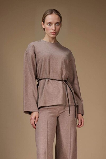 DeFacto Μπλούζα με μακρύ μανίκι Regular Fit με λεπτομέρεια με κορδόνια στο λαιμό G3392AX25AU