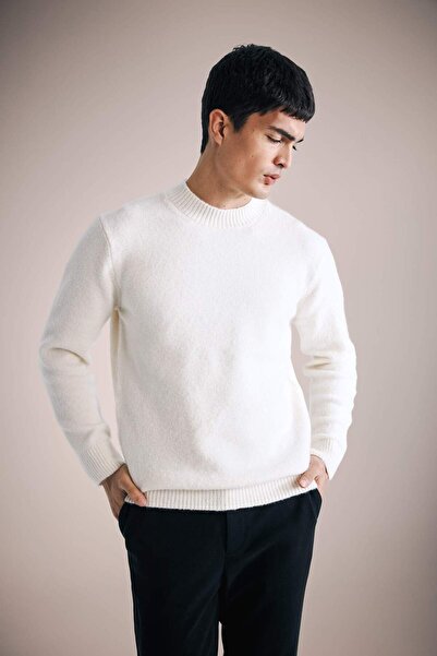 DeFacto Relax Fit Crew Neck Knitwear Sweater E8390Ax25Cw