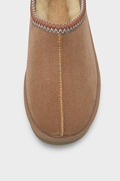 Capone Outfitters Γυναικείες κλειστές παντόφλες με χοντρή σόλα με στρογγυλή γούνα