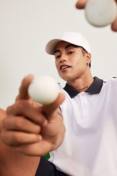 DeFacto DeFactoFit Slim Fit Kurzarm Poloshirt für Sportler D9780AX25SP