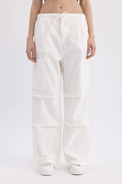 DeFacto Coool Hose aus Fallschirm-Gabardine, 100 % Baumwolle, A6975ax23sm