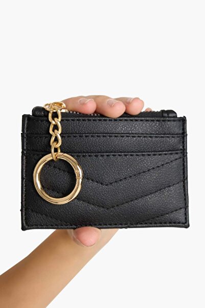 DeFacto Women's Faux Leather Card Holder G5206Axns