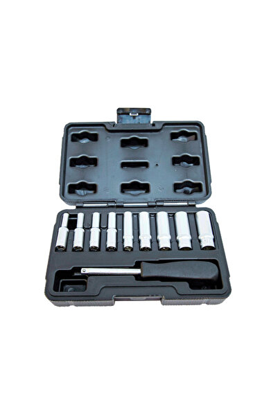 NTTolls NT Tools NCSETU14 Set de 11 bucăți de 1/4 inch cu șase colțuri CR-V