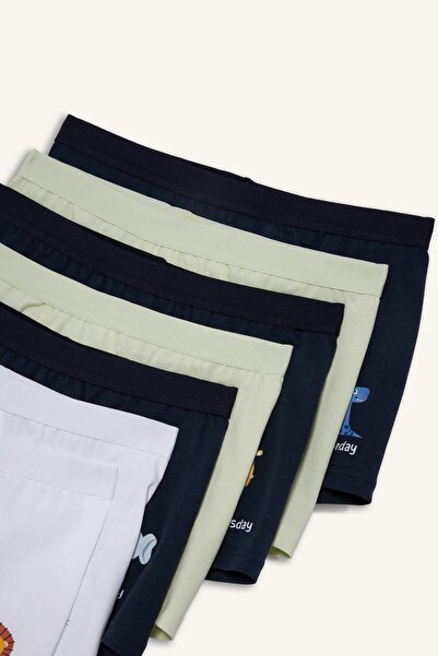 DeFacto Αγόρι με μοτίβο ζώων 7 τεμαχίων Boxer F8577A825HS