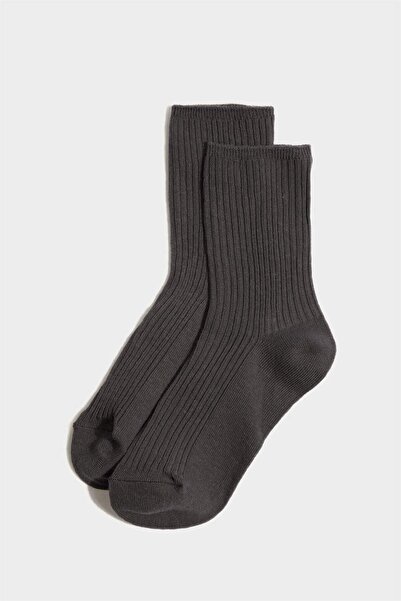 DeFacto 5-teilige lange Baumwollsocken für Mädchen G0236A8NS