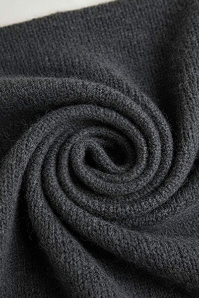 DeFacto Wool Blend Crew Neck Oversized Fit Knitwear Sweater F3254Ax25Wn