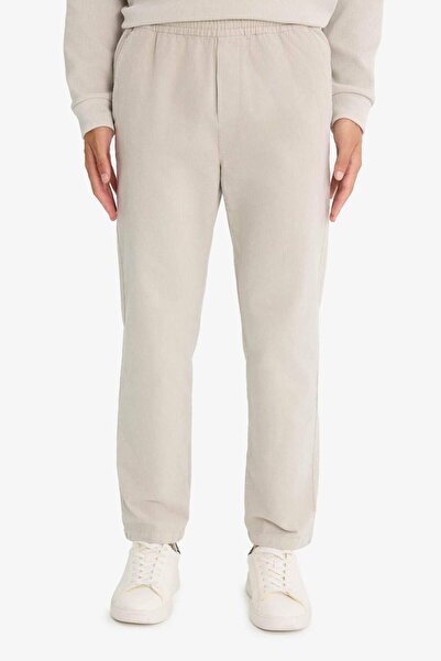 DeFacto Relax Fit Straight Leg Trousers E8177Ax25Au