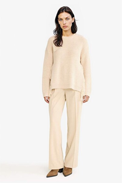 DeFacto Oversize Wide Fit Crew Neck Knit Sweater G2590Ax25Wn