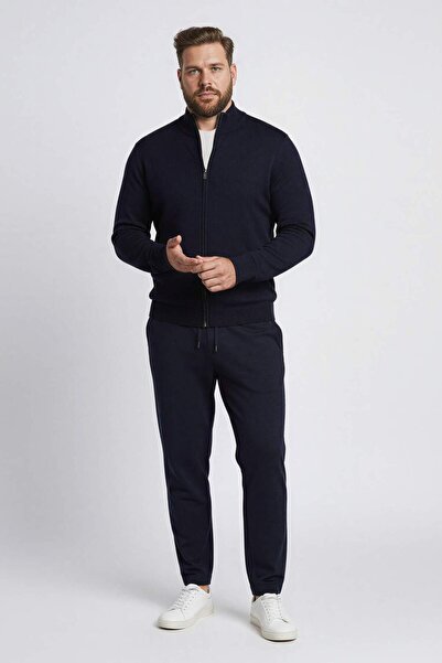 DeFacto Regular Fit, Schnürung an der Taille, Taschen, gerade Beine, dicke Jogginghose D7836AX25AU