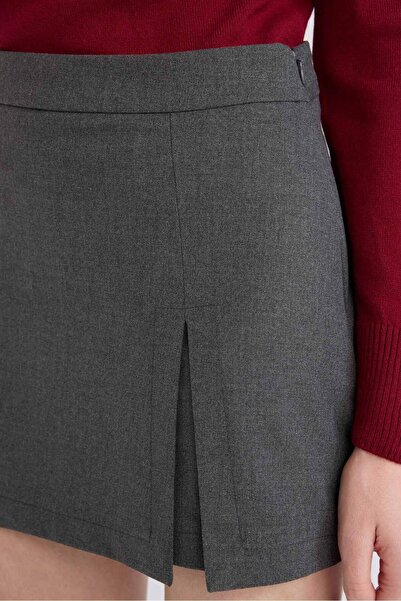 DeFacto Magas derekú redőzött hétköznapi klasszikus rövidnadrág szoknya C7340AX24WN