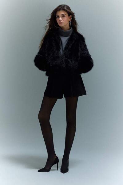 DeFacto Damen-Baumwollstrumpfhose F8640AXNS