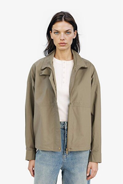 DeFacto Waterproof Relax Fit Cotton Zippered Coat E8609Ax25Au