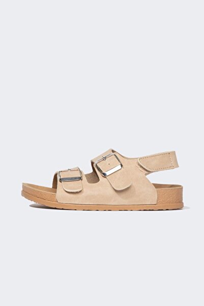 DeFacto Girl's Velcro Flat Sandals C2804A825Sm