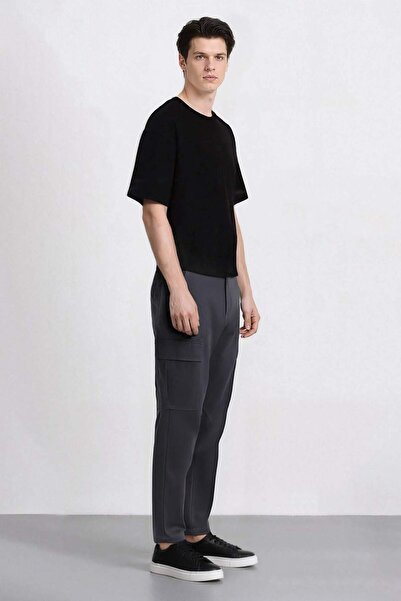 DeFacto Relax Fit Παντελόνι ίσιο πόδι με τσέπες Cargo D5967AX25SP